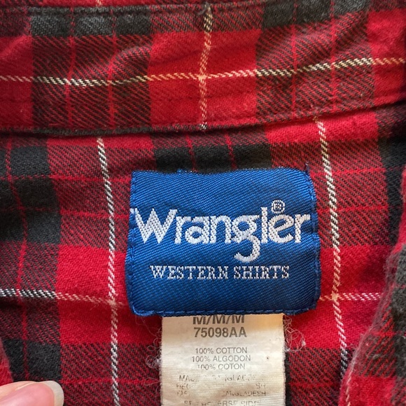 Wrangler Oversized Plaid - Picture 2 of 3